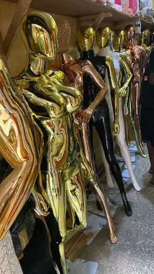 All Shades of Female Chrome Mannequin