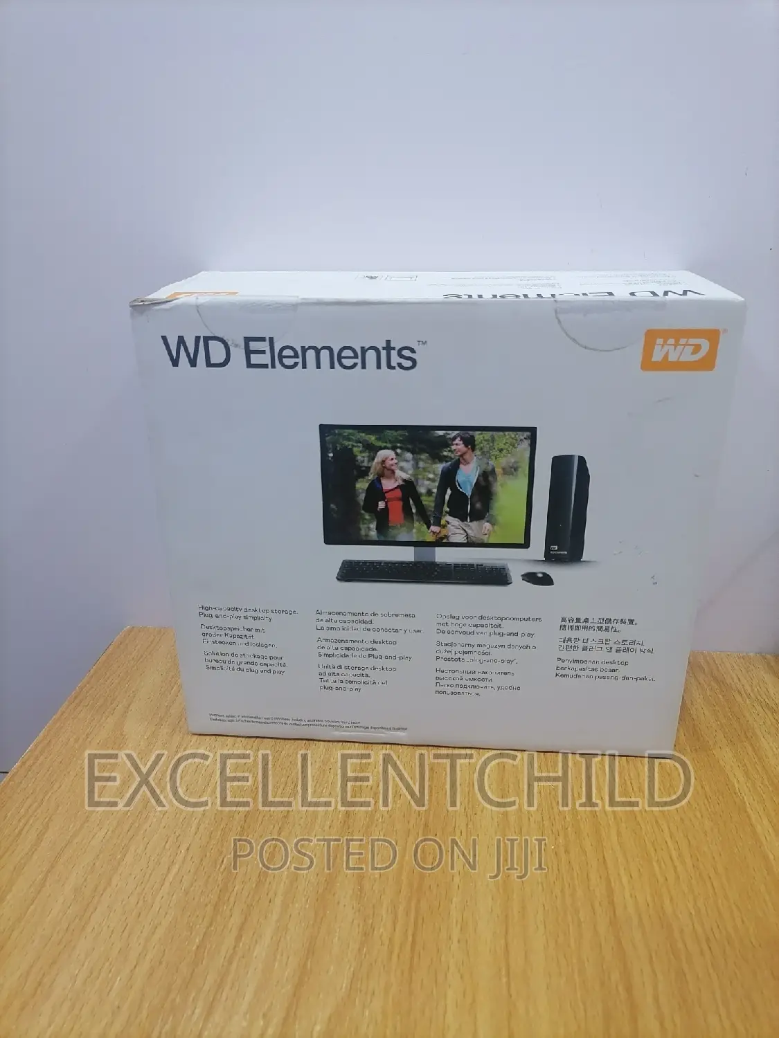 WD Elements 4tb External Power Storage