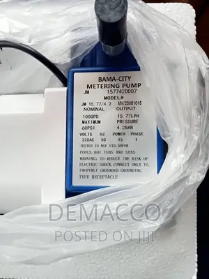 Complete Tank and Dosing Pump 100l