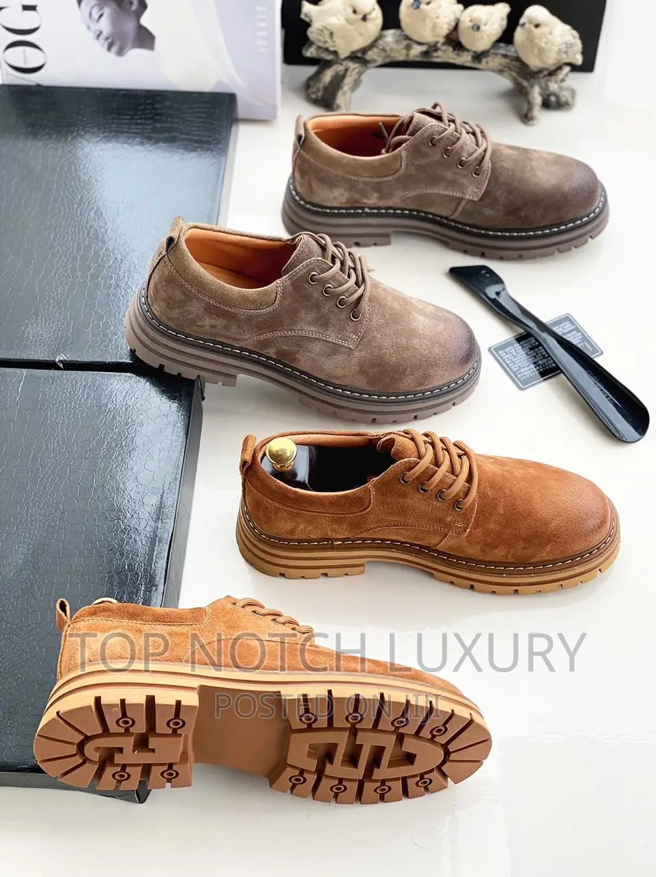 Luxury Designer Thick Sole Shoe