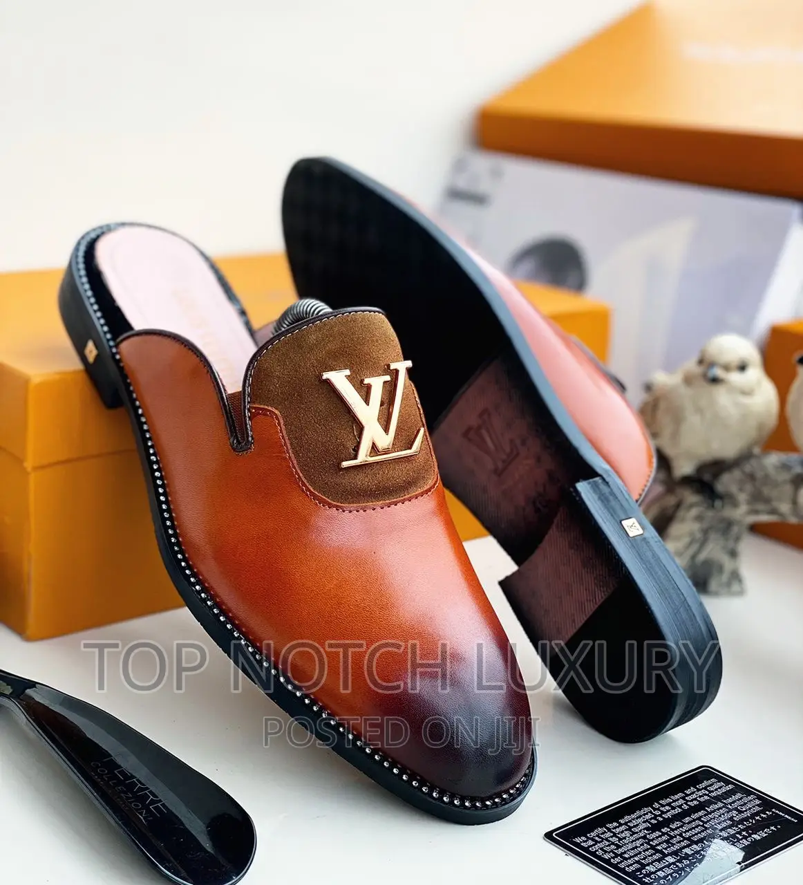 Louis Vuitton Men Luxury Half and Full Shoe