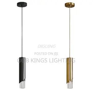 LED Pendant Light Gold Black Dimmable Chandelier Daning LED