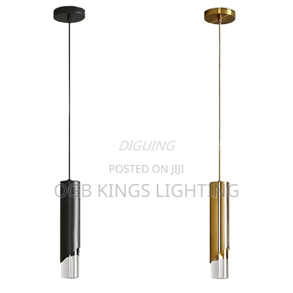 LED Pendant Light Gold Black Dimmable Chandelier Daning LED