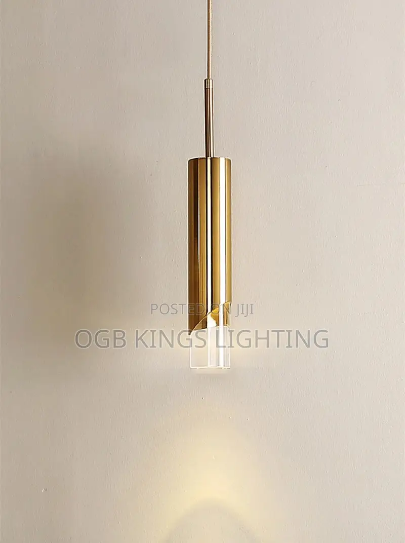 LED Pendant Light Gold Black Dimmable Chandelier Daning LED