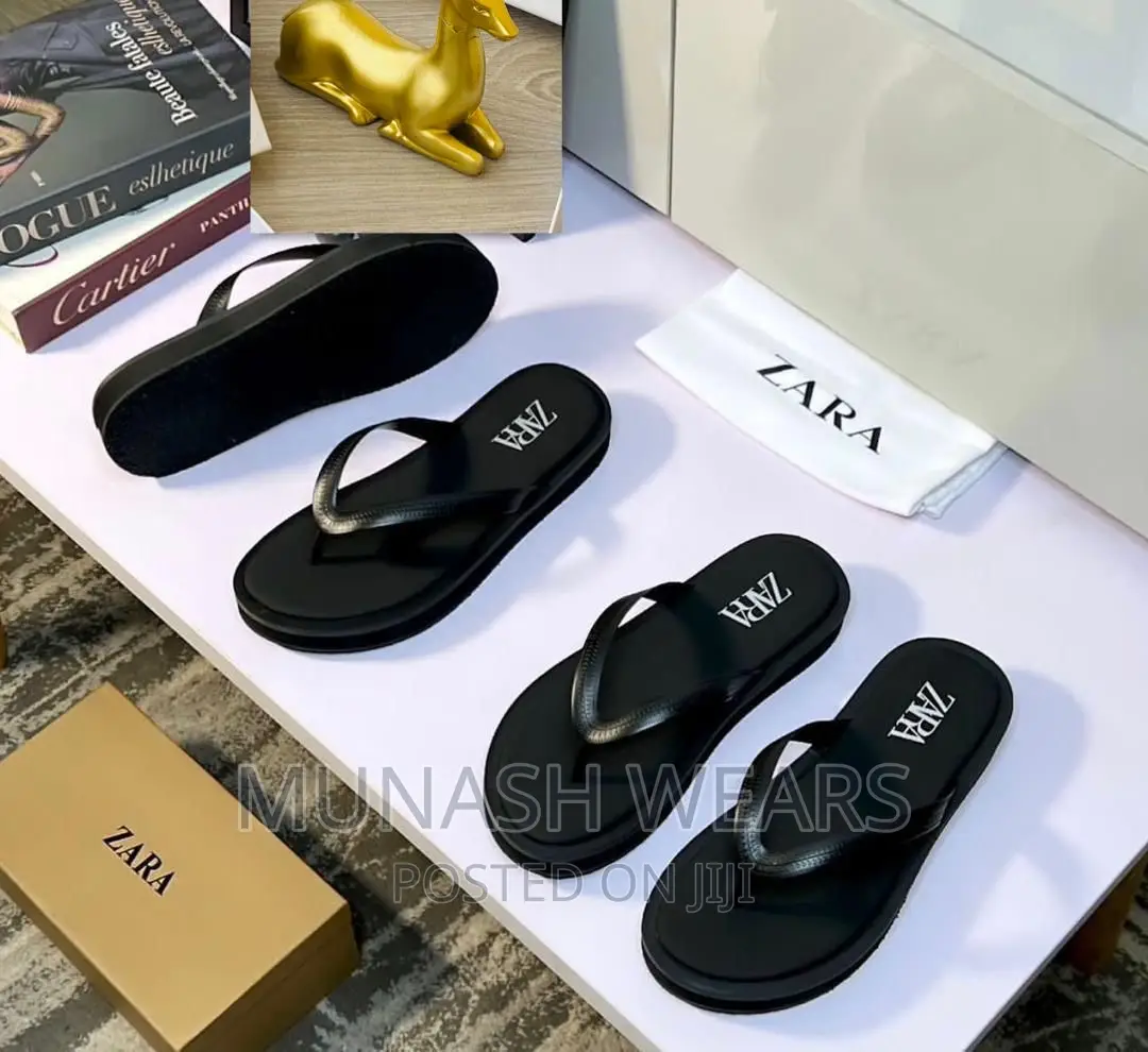 Louis Vuitton Leather Slipers