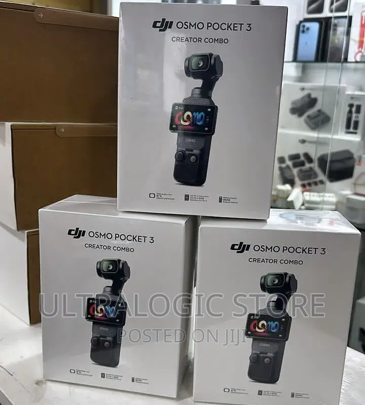 New Dji Osmo Pocket 3 Creator Combo Action Camera