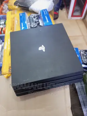 Neat Playstation 4 Pro With Loaded Games
