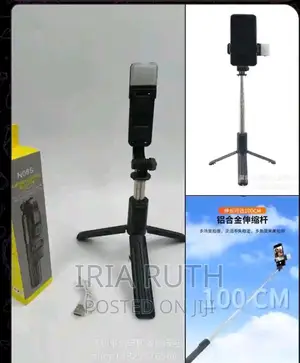 Selfie TRIPOD With Bluetooth,Phone Holder With LED LIGHTS