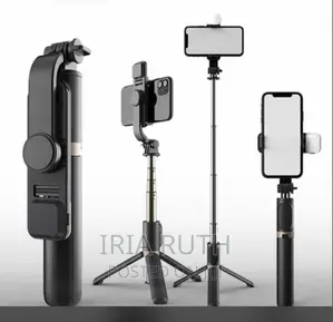 Selfie TRIPOD With Bluetooth,Phone Holder With LED LIGHTS