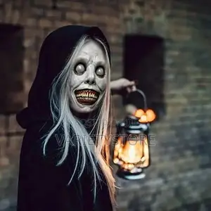 Halloween Mask Scary Smiling Demon Mask