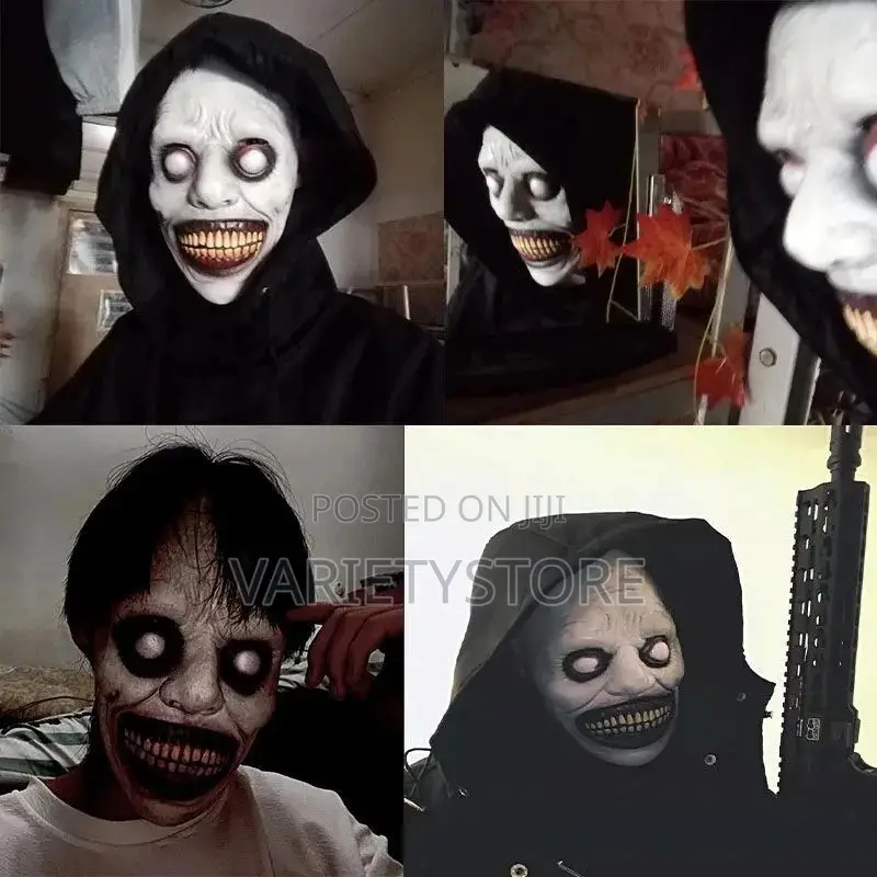 Halloween Mask Scary Smiling Demon Mask