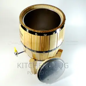 Wood Beer Barrel Dispenser 3 Litres
