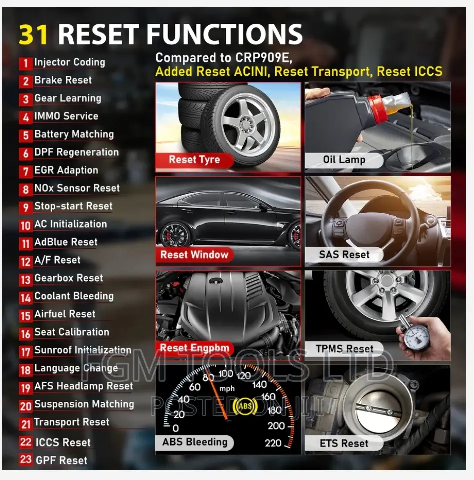 LAUNCH CRP919E Full System OBD2 Scanner