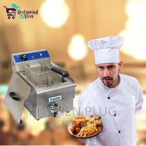 Industrial Electric Deep Fryer With Tap