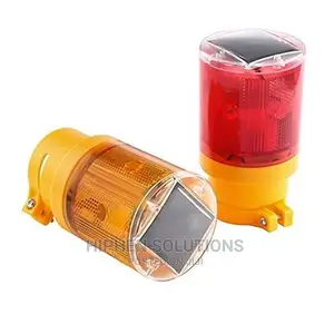 Solar LED Strobe Warning Traffic Beacon Light