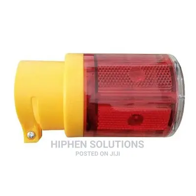 Solar LED Strobe Warning Traffic Beacon Light