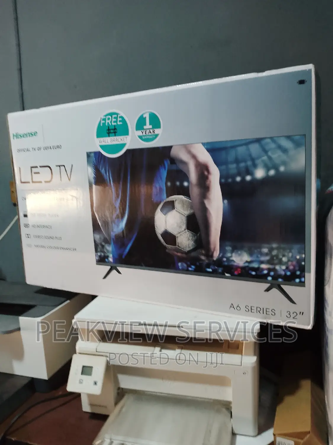Top Hisense 32 Led Tv With Remote Control, Wall Bracket