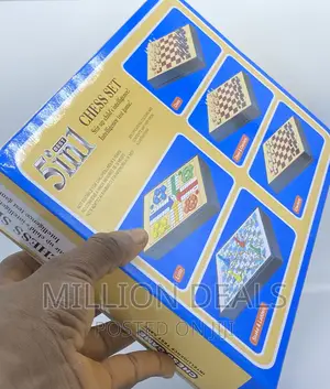 Unique 5in1 Chess Magnetic Board Set Games
