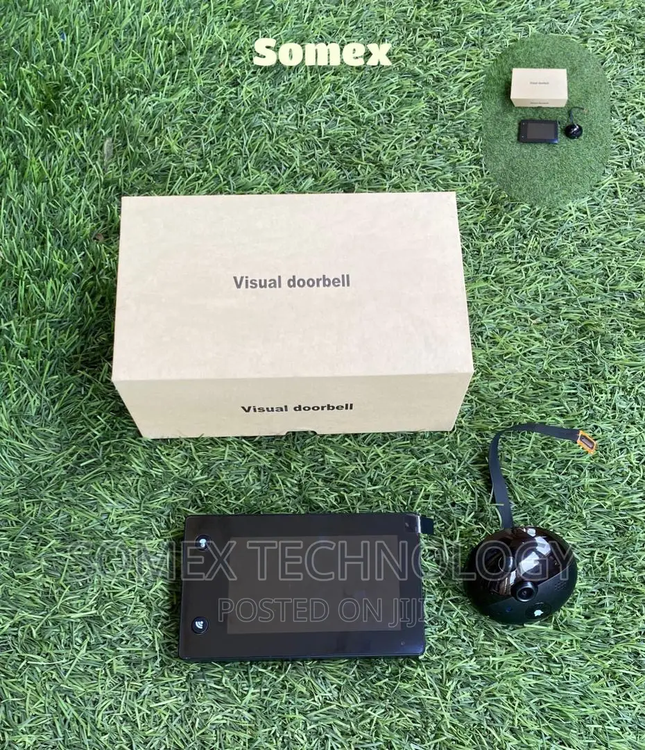 5” Peephole Video Doorbell With App