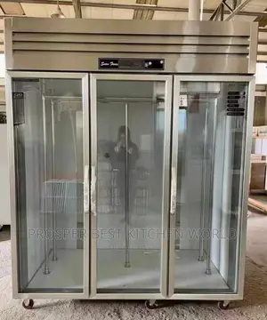3 Door Industrial Stainless Fridge