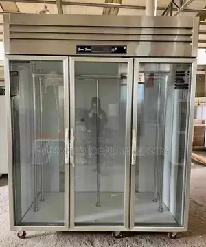 3 Door Industrial Stainless Fridge