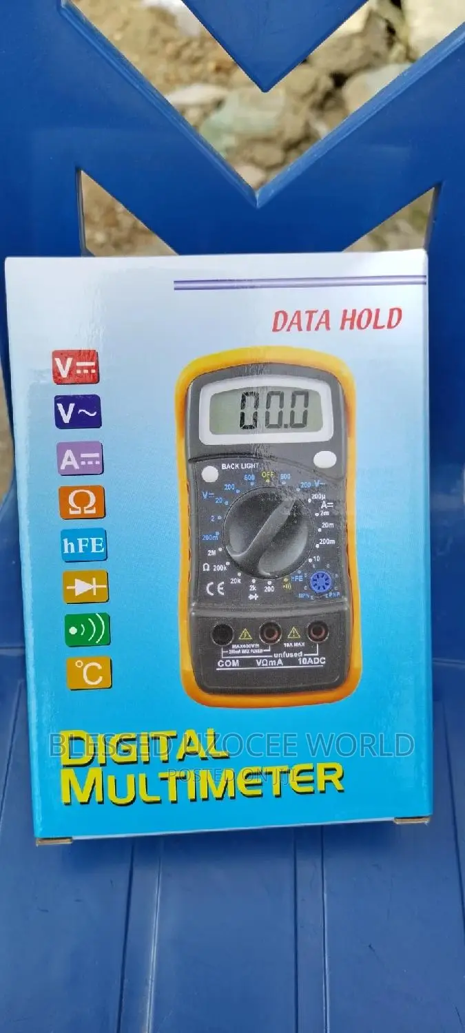 DT830L Data Hold Digital Multimeter Device