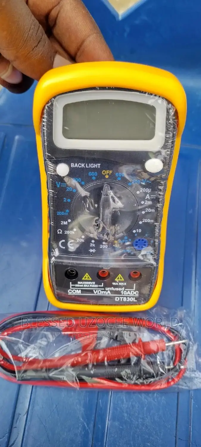 DT830L Data Hold Digital Multimeter Device