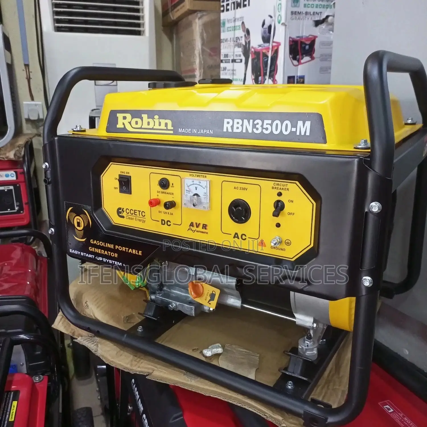 3.5kva Robin Gasoline Generator - IFENSGLOBAL SERVICES Price: ₦ 485,000 ...