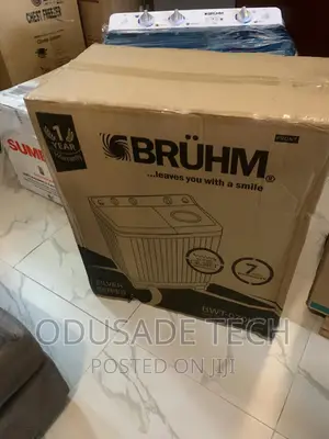 Noiseless 7kg Bruhm Washing Machine