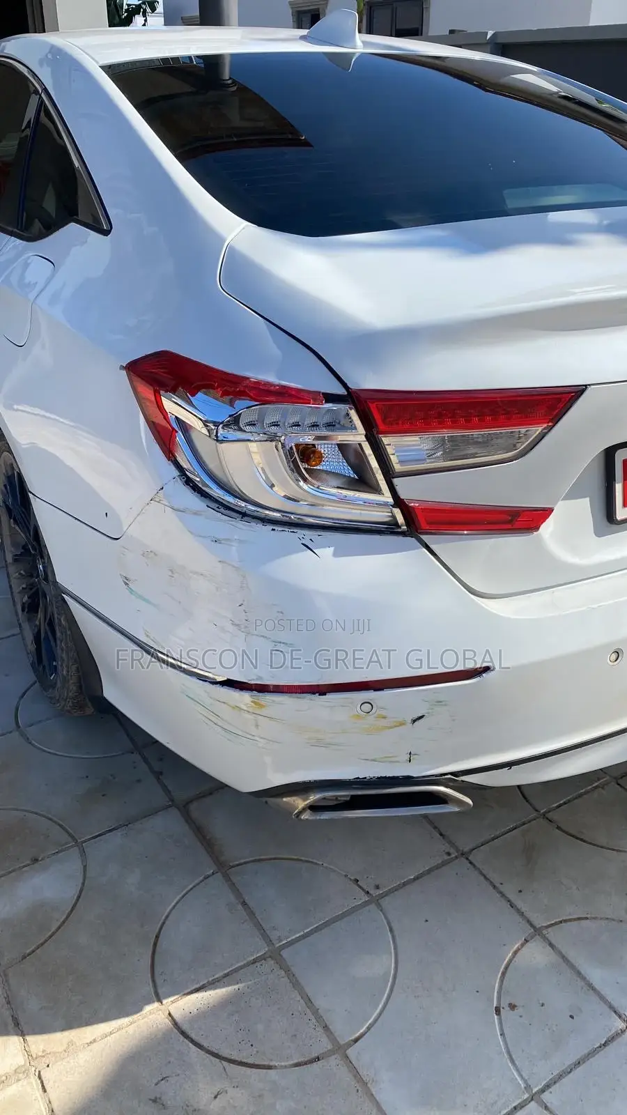 Rear Light 2018 Honda Accord