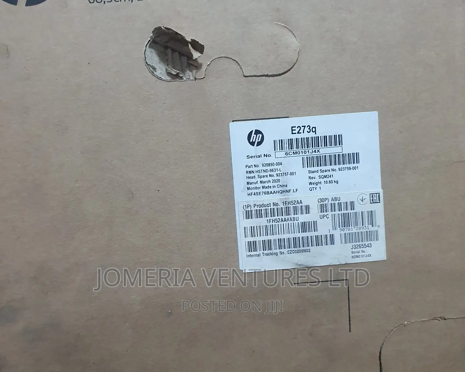 H E273q 27- Inch Screen LED