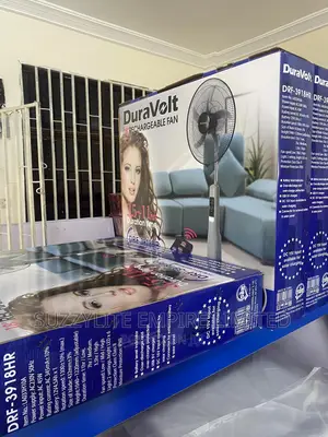 Duravolt Rechargeable Fan Drf-3918hr
