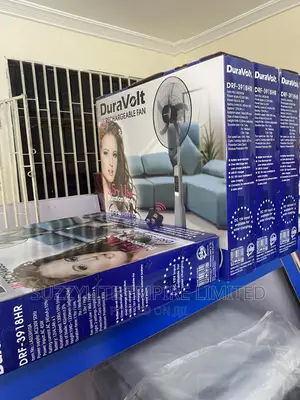 Duravolt Rechargeable Fan Drf-3918hr