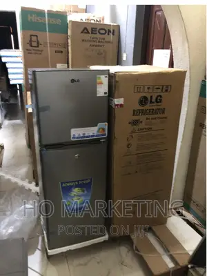 Brand New Double Door 150liters Refrigerator Lg