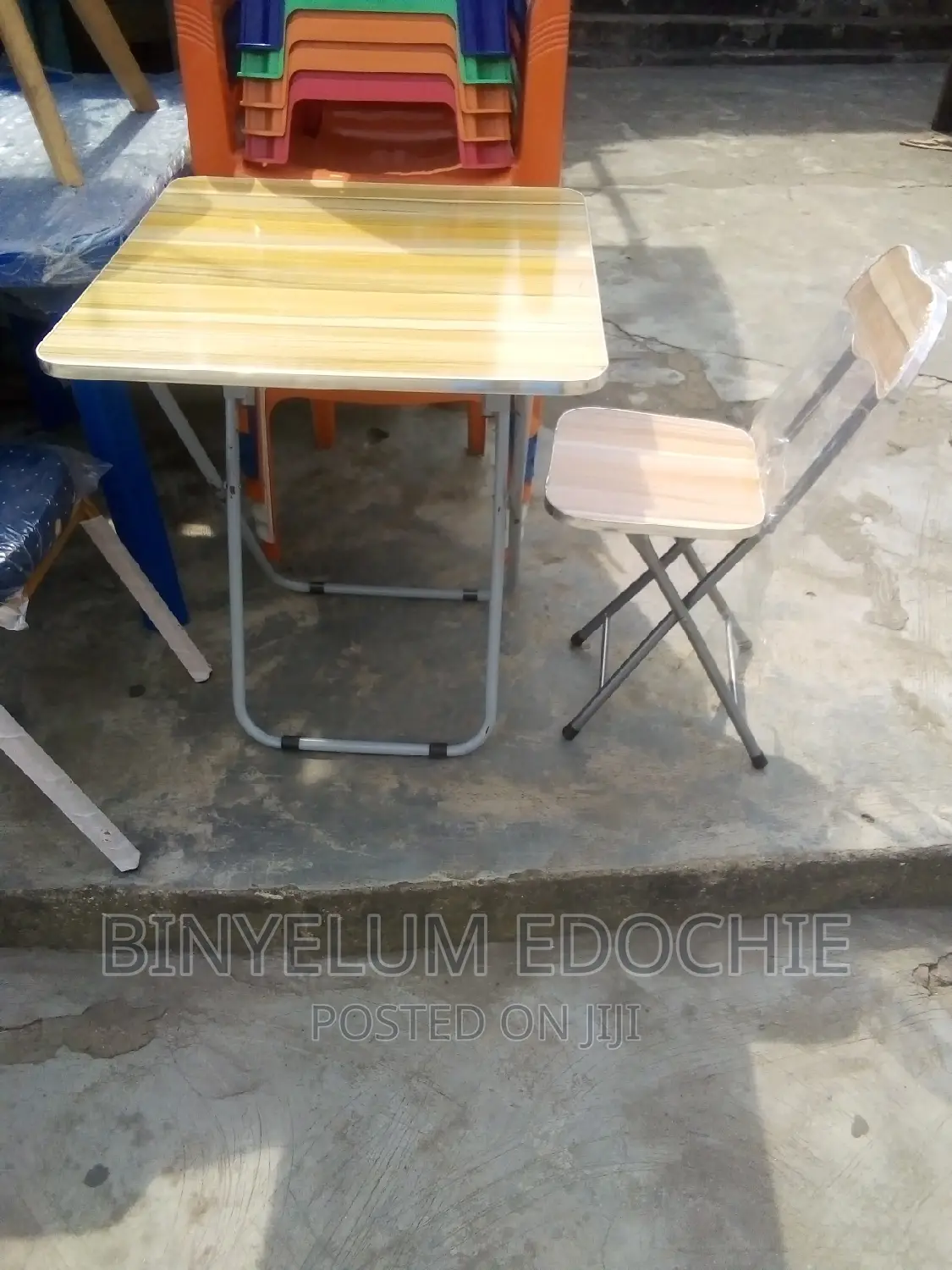 Folding Chair and Table Set