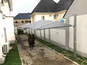 South African Netting Carport