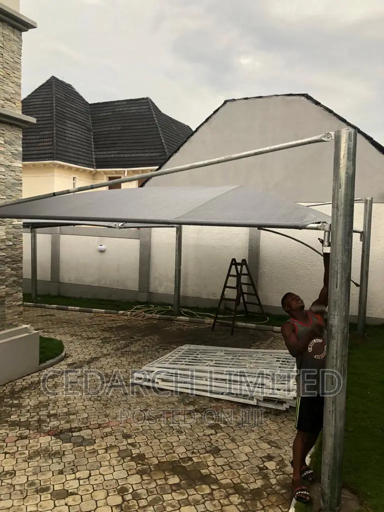 South African Netting Carport