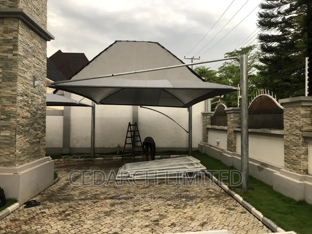South African Netting Carport