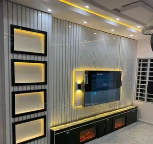 Luxurious TV Stand and Quality Sofa