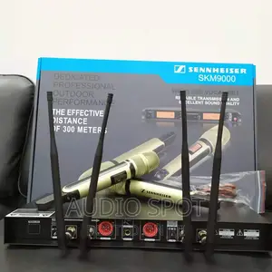 Sennheiser Skm-9000 Professional Digital Double Wireless Mic