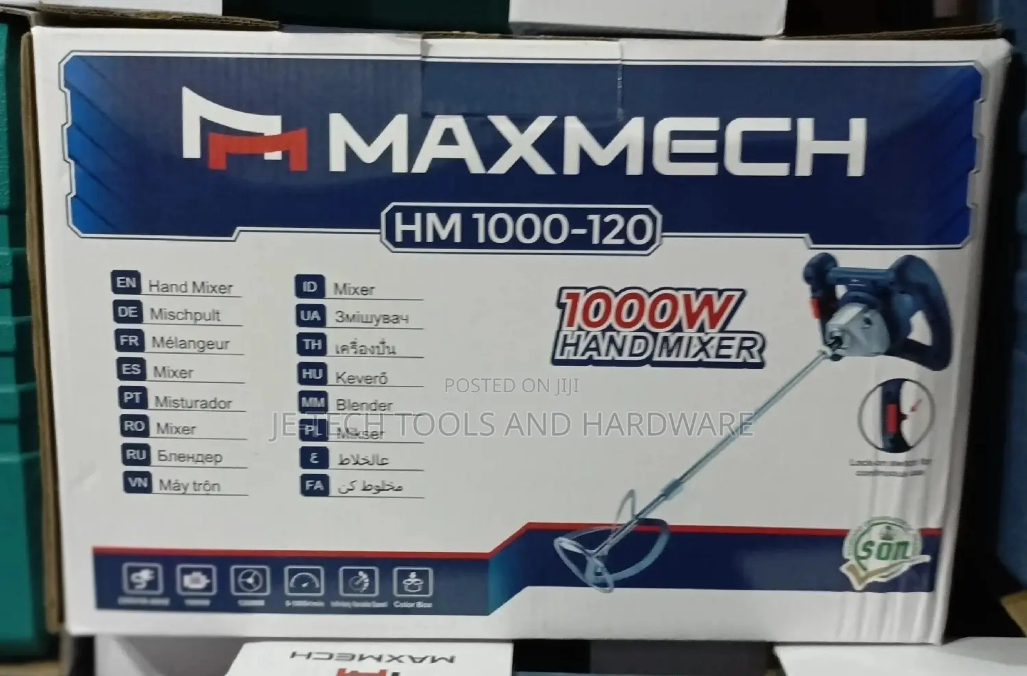 Maxmech Industrial Hand Mixer HM- 1000W