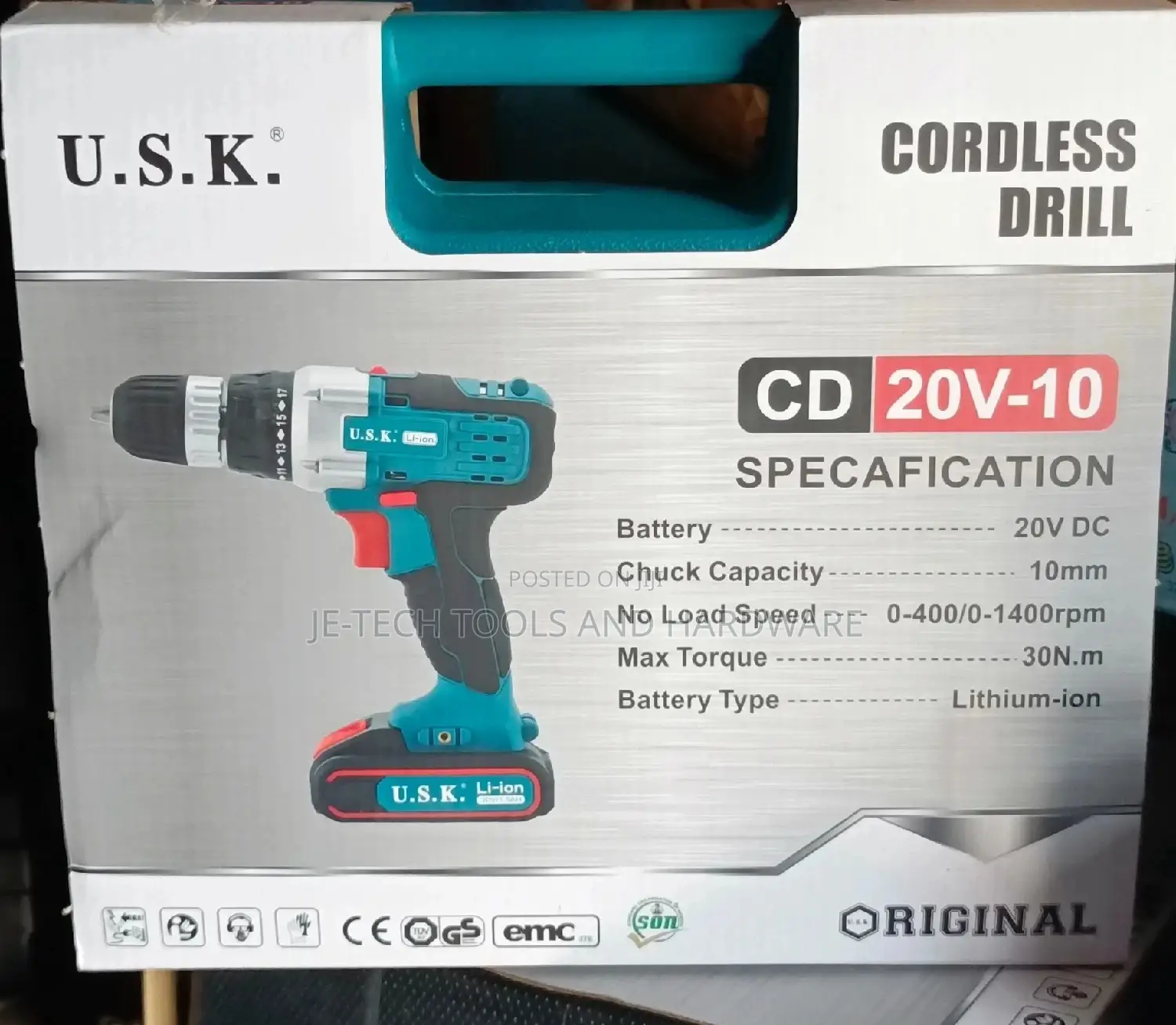 20V Original Cordless Drill U.S.K