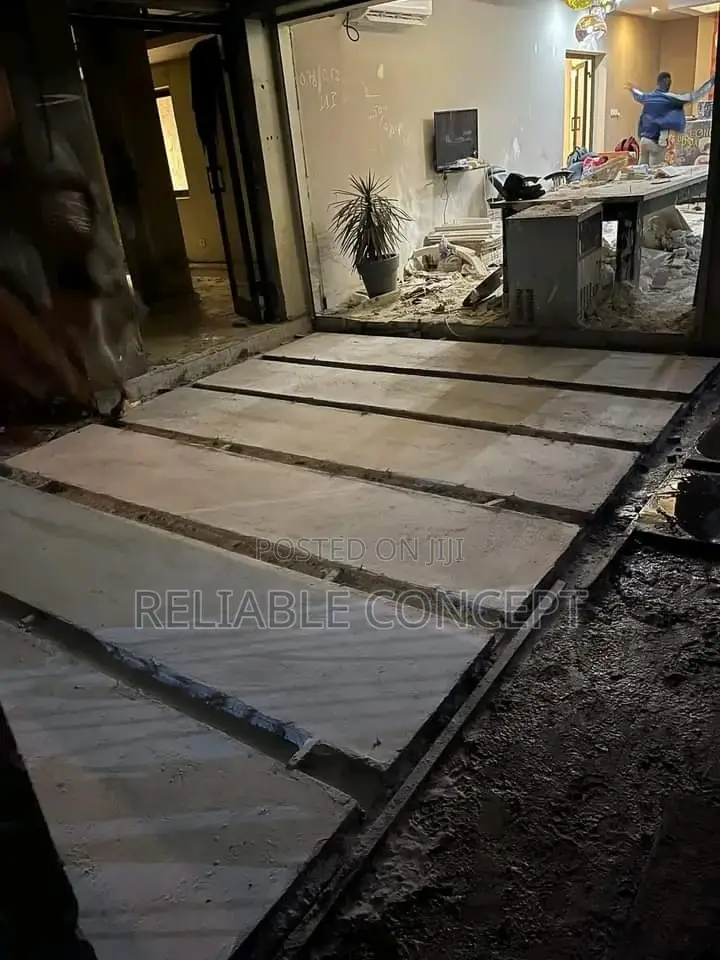 Stamped Concrete Floor