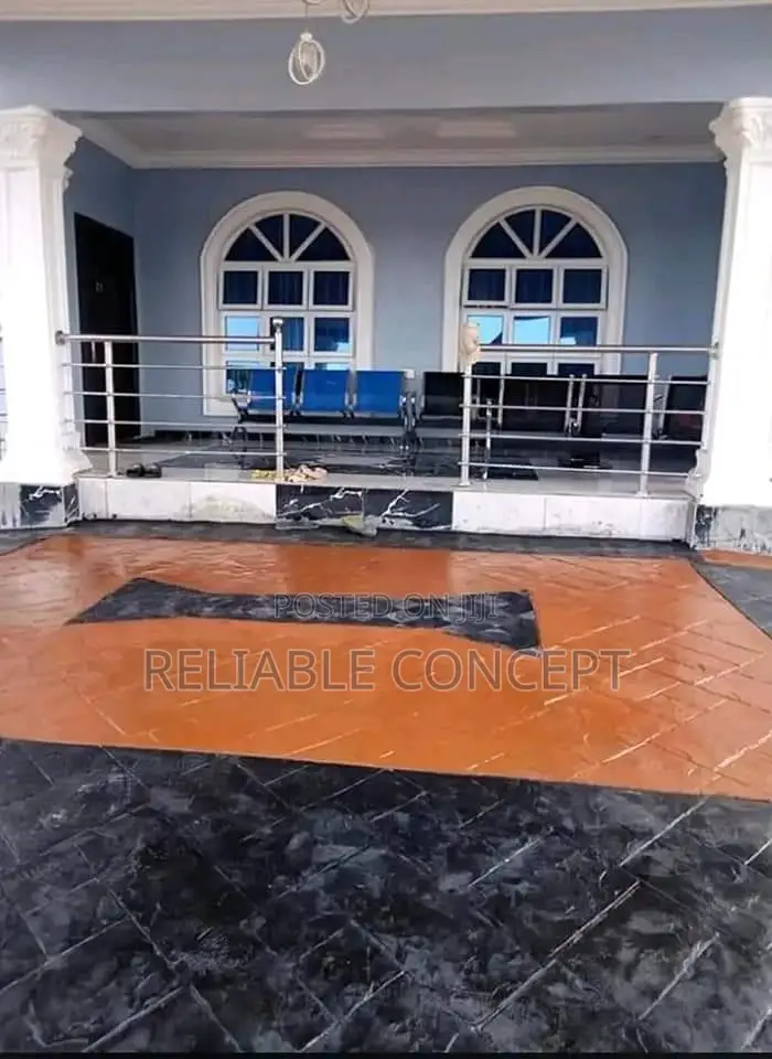 Stamped Concrete Floor