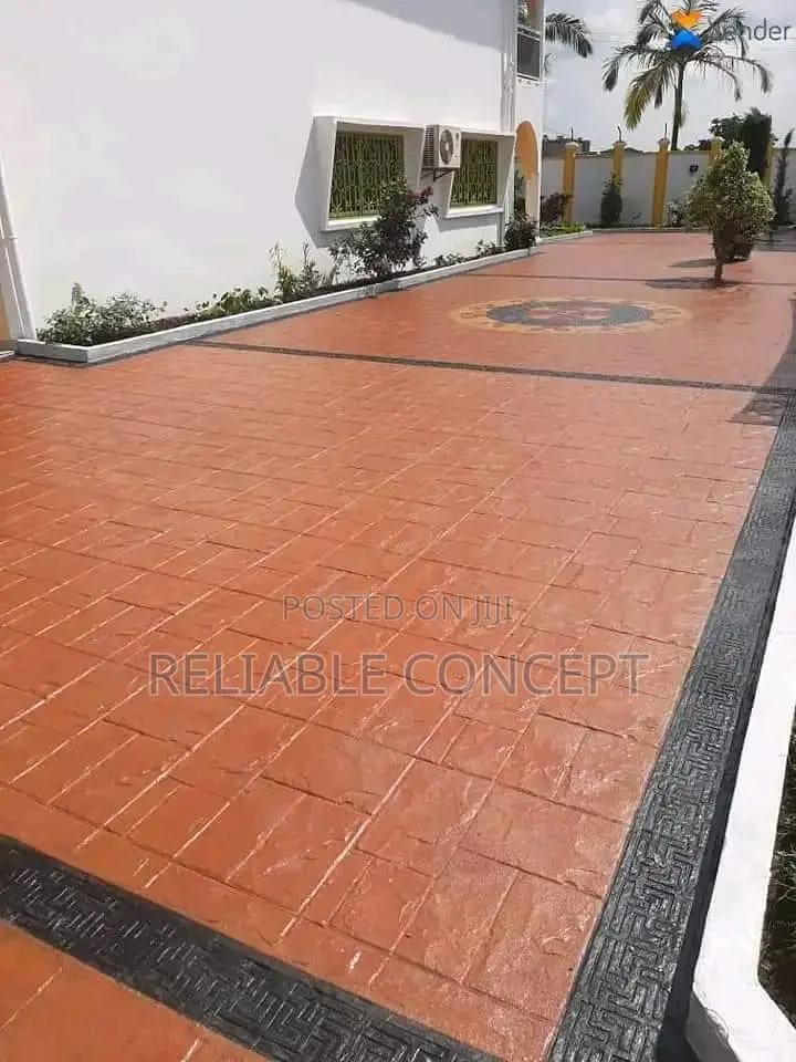 Stamped Concrete Floor