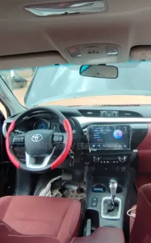Toyota Hilux Android Screen 2017/2020 Model With GPS (Map)