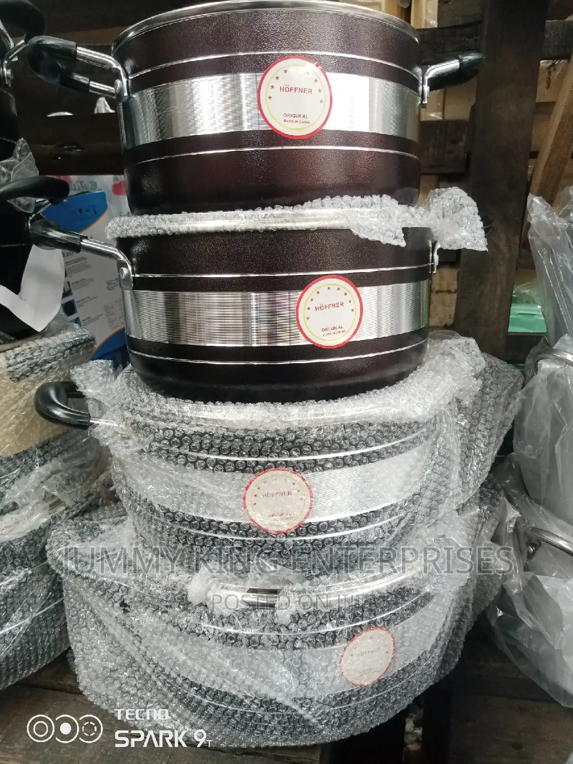 4pcs Non Stick Aluminium Pots