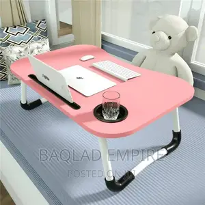 Foldable Computer/Laptop Table With Cup Holder