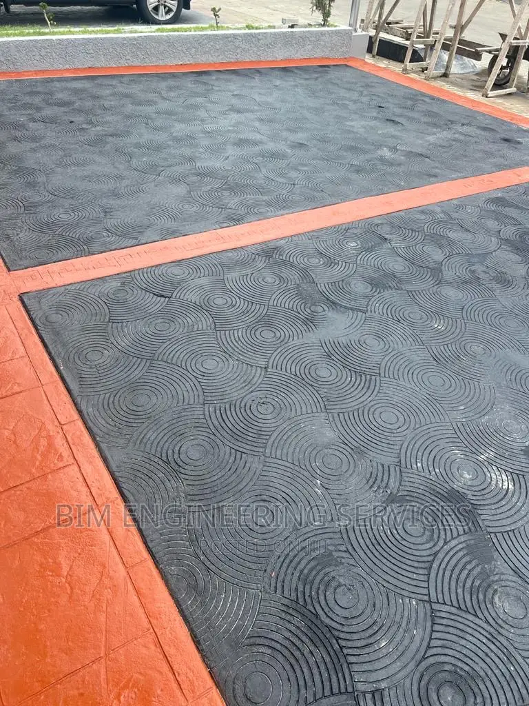 Concrete Stamping Painting Floor Polish Color Oxide