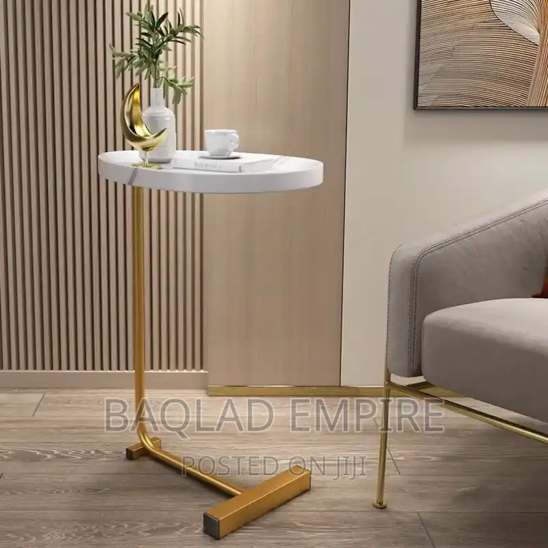 Nordic Modern Oval Coffee Table Tea Solid Wood Counter Top